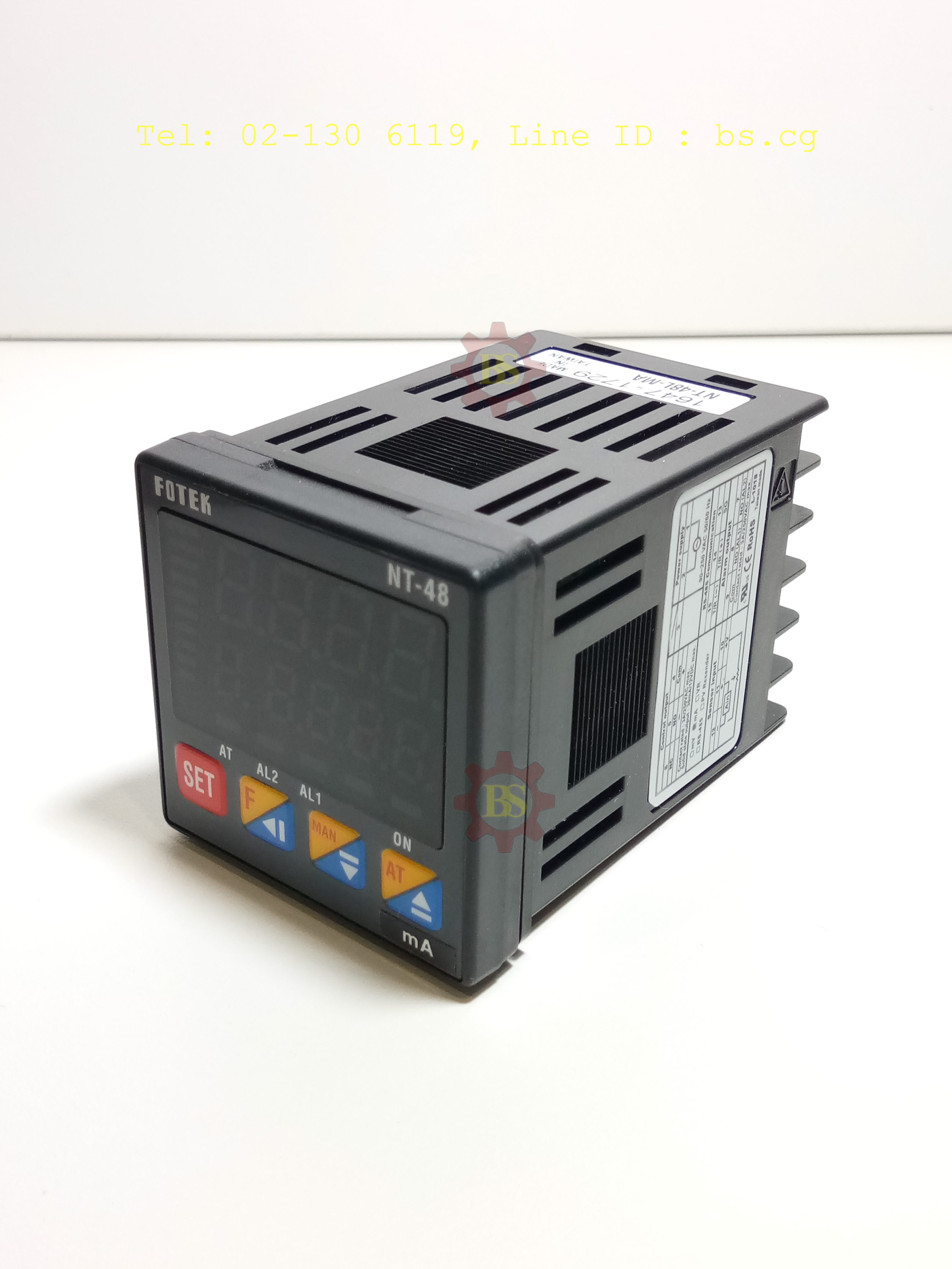 FOTEK : Temperature Controller Output: 4-20 mA NT-48L-MA