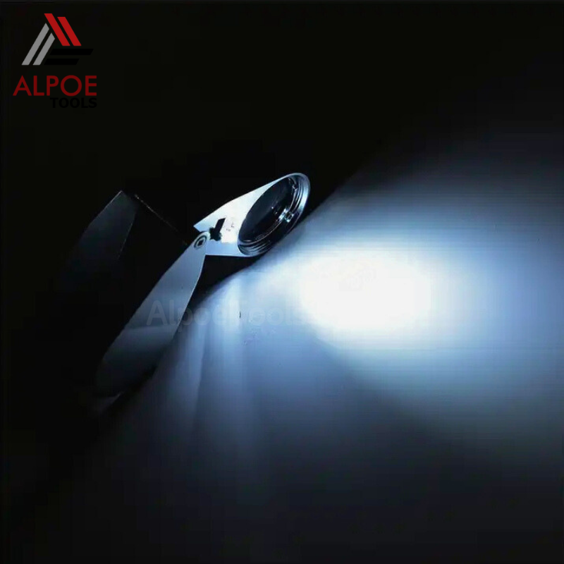 เลนท์ขยายพับได้ งานโลหะ ไฟ 2 สี รหัส No.9890