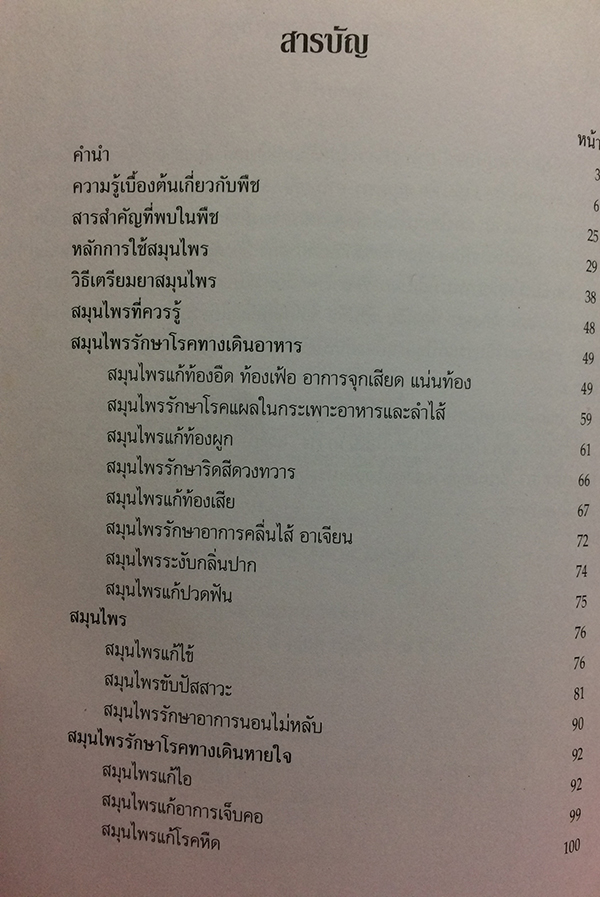 สมุนไพร : ยาไทยที่ควรรู้