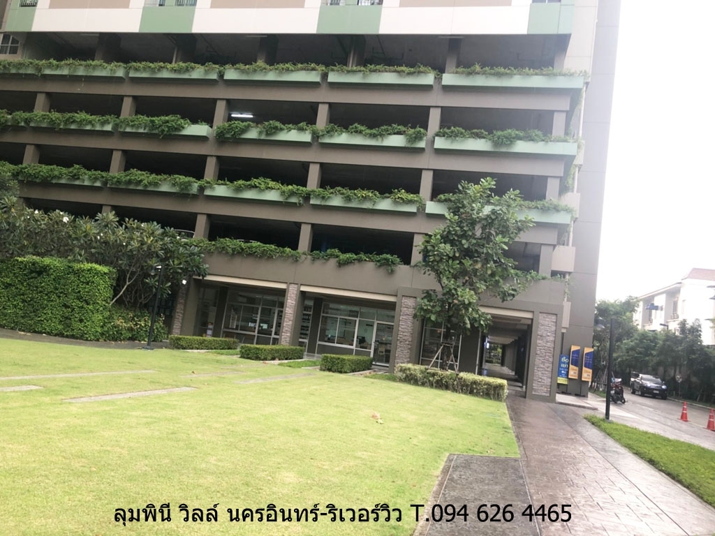 ให้เช่า! คอนโดลุมพินี วิลล์ นครอินทร์-ริเวอร์วิว รถไฟฟ้าแยกติวานนท์ ถ.นครอินทร์ จ.นนทบุรี ห้อง 26.59 ตร.ม