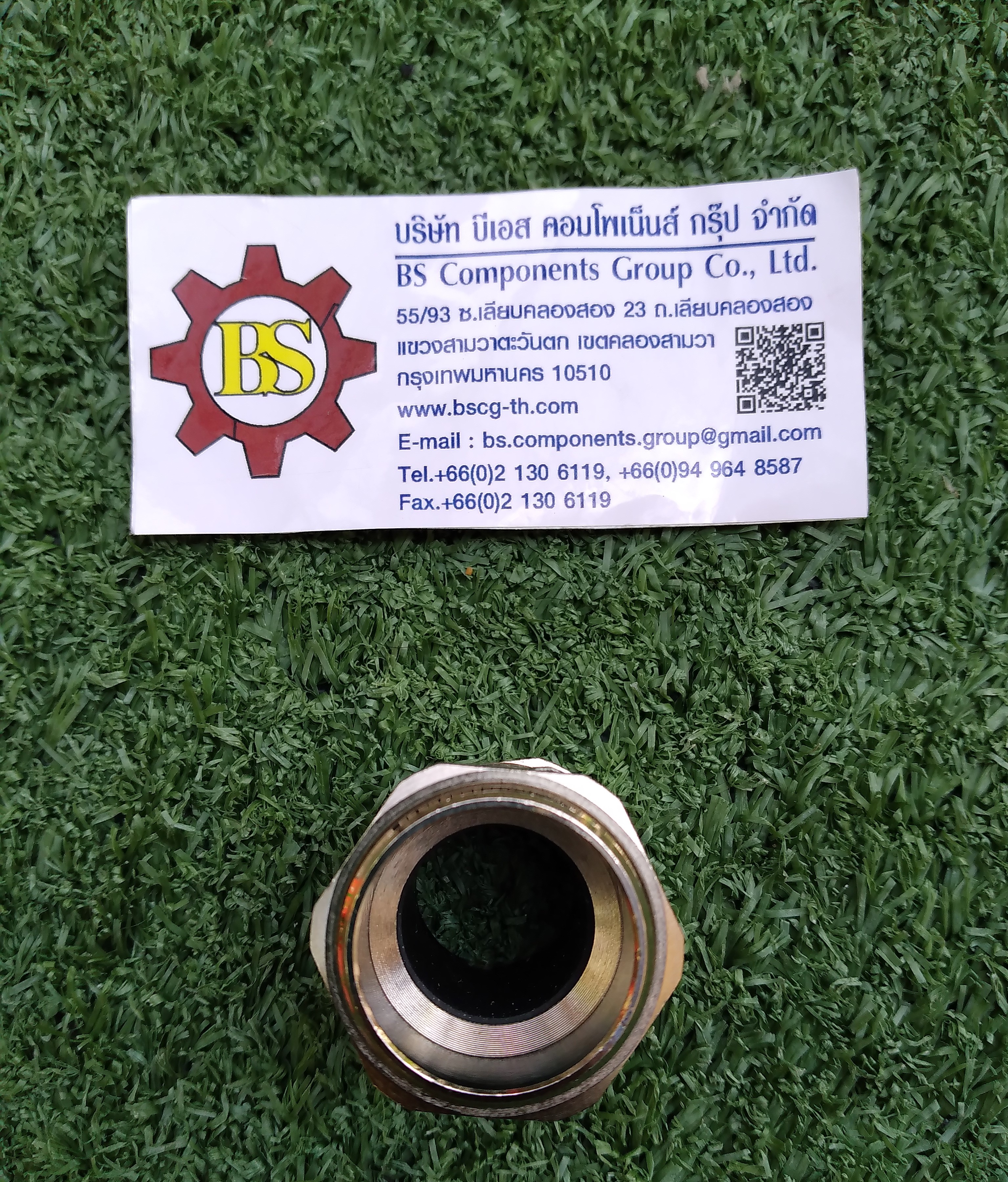 SHINOHAWA : Brass Cable grand ทองเหลือง ชุบนิเกิ้ล PG21 IP44