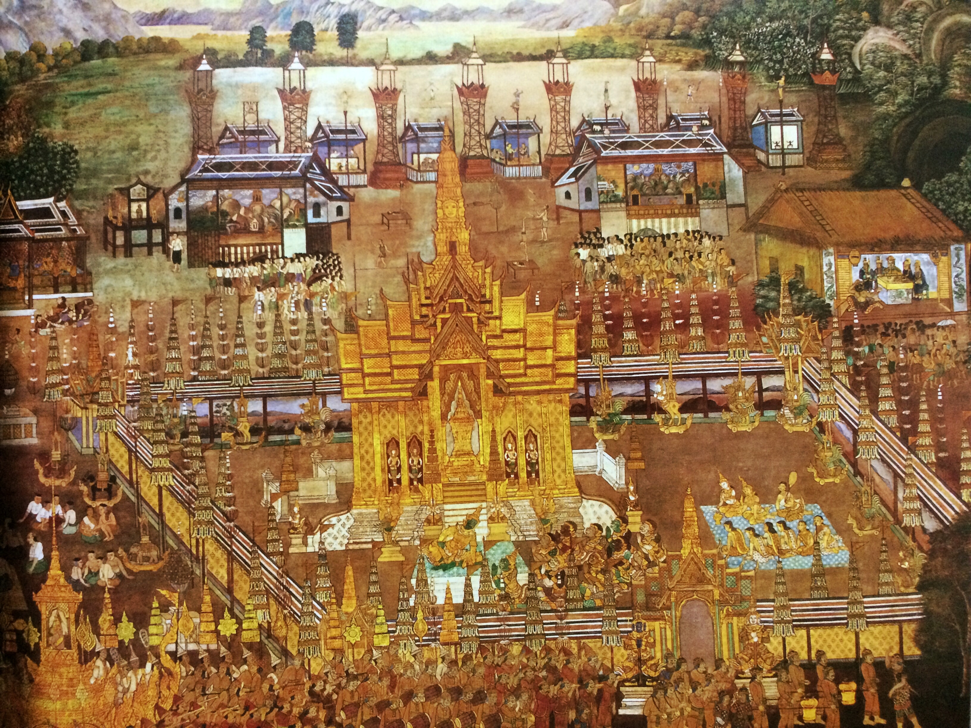 เล่าเรื่องรามเกียรติ์จากจิตรกรรมฝาผนังรอบพระระเบียง วัดพระศรีรัตนศาสดาราม