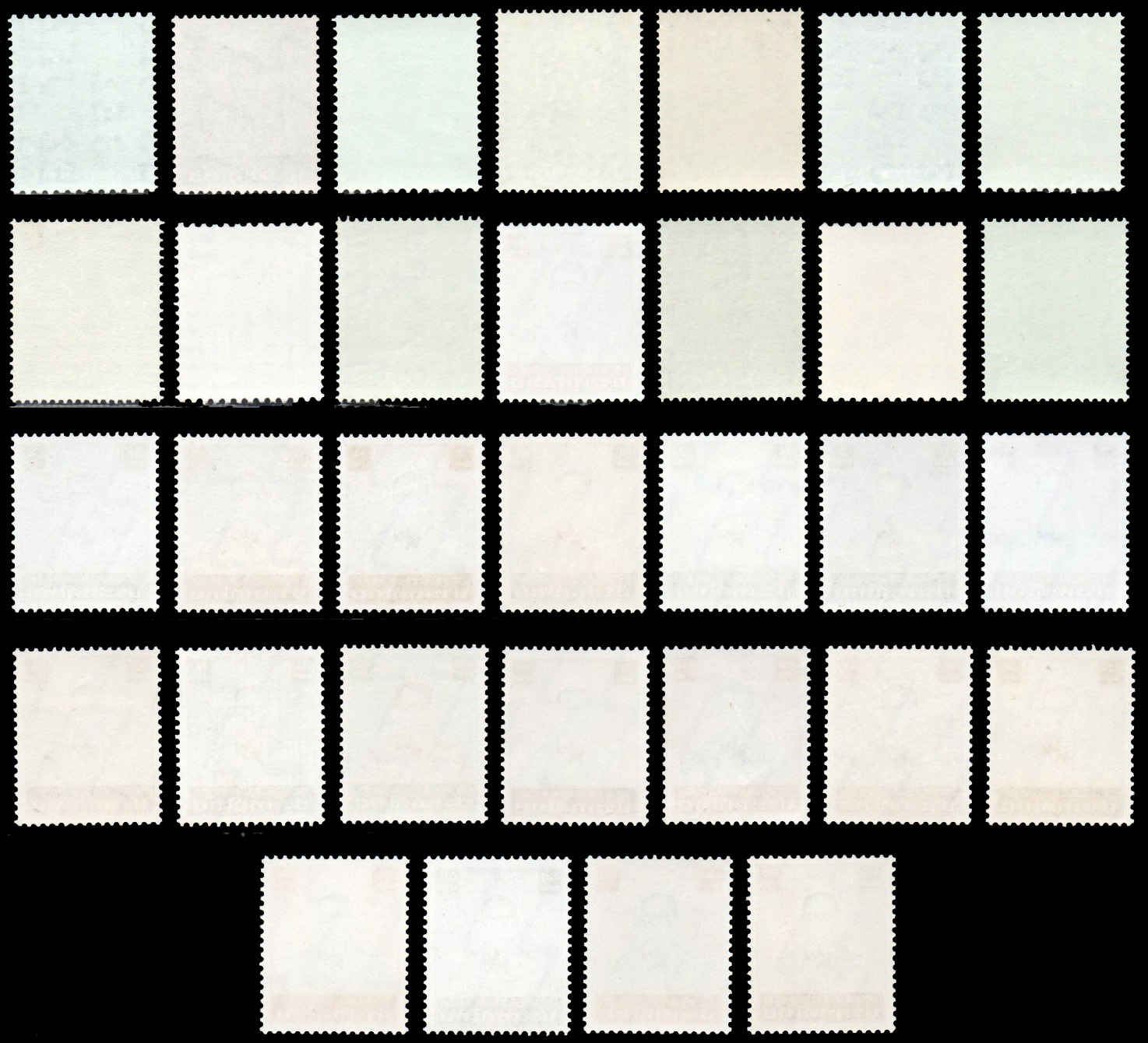 แสตมป์พระรูป ร.๙ ชุดที่ ๗