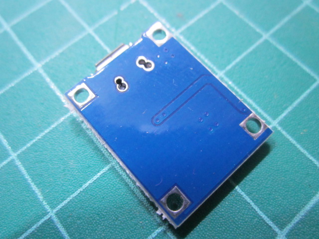 PCM 18650 แบตเตอรี่ลิเธียม 1เซล 3.7V4.2V สูงสุด 3A ไฟledแสดงเต็มตัด (Micro USB)