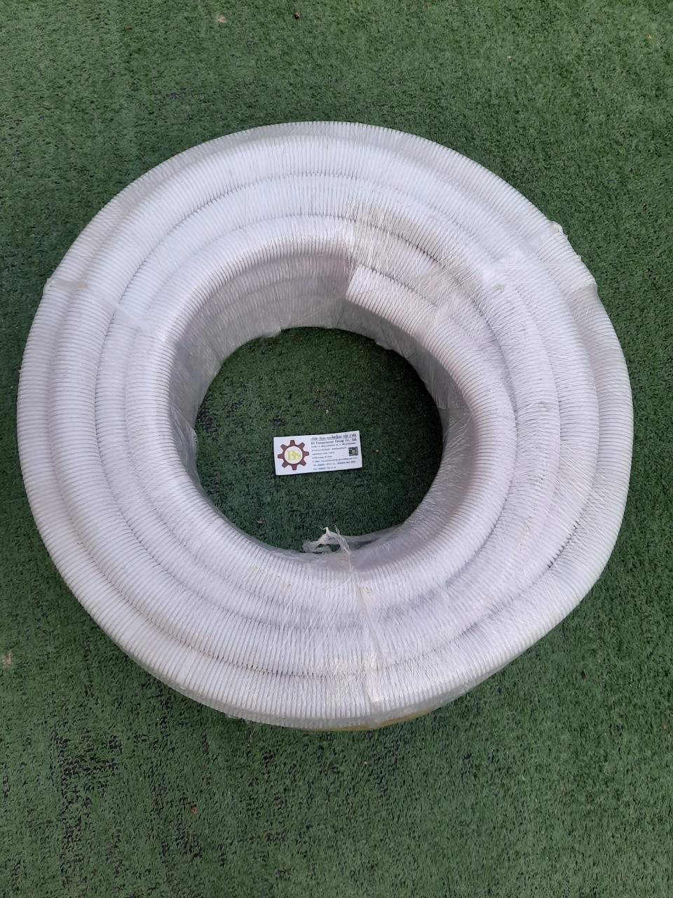 CLIPSAL : ท่อลูกฟูกสีขาว 32mm. 9032CM 25m/roll