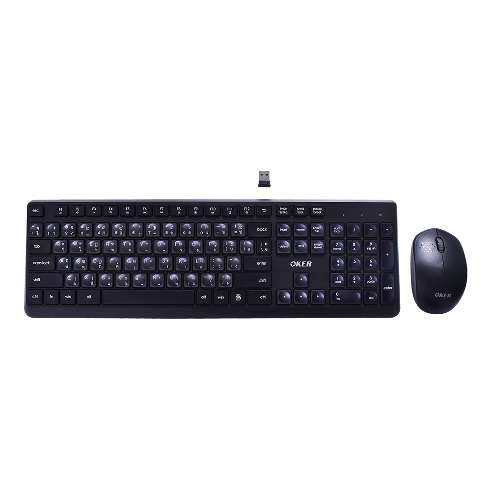 K788 OKER WIRELESS DESKTOP KEYBOARD KB-KM-OK-788xx