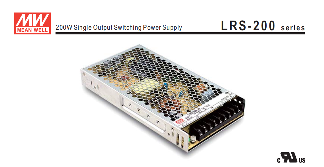 Power supply LRS220/24Vdc 211.2W 8.8A