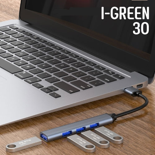 I-GREEN 30 HUB 4PORT USB3.0 HB-4P-IG-XX30G