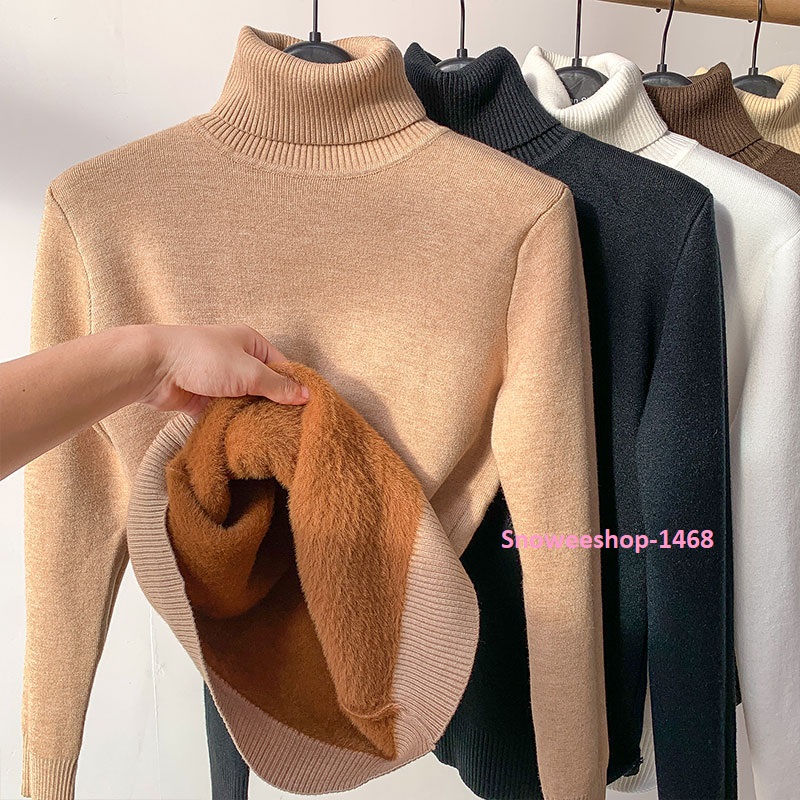 ไหมพรมบุขนเกรดพรีเมียมรุ่น Andy Velvet ใส่สบายไม่เป็นขุยผ้านิ่มหนาใส่ได้ถึง 0 องศาหรือใส่เป็นตัวข้างในคอสูงพับได้ทรงสลิมเข้ารูปมี 6 สีหลายไซให้เลือก