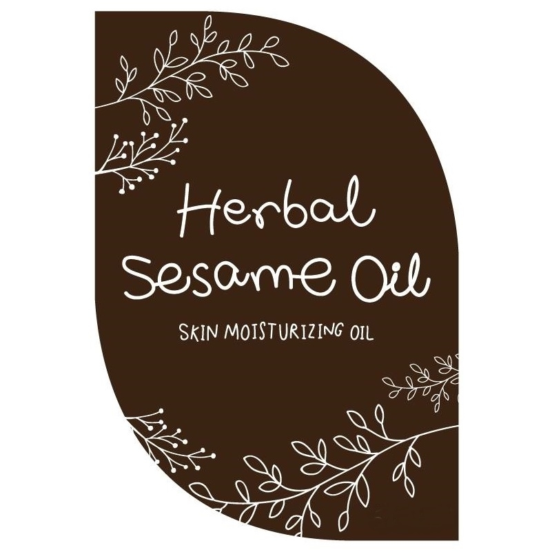 HERBAL SEASAME OIL BASEเบสน้ำมันงา-สมุนไพรบรรจุ