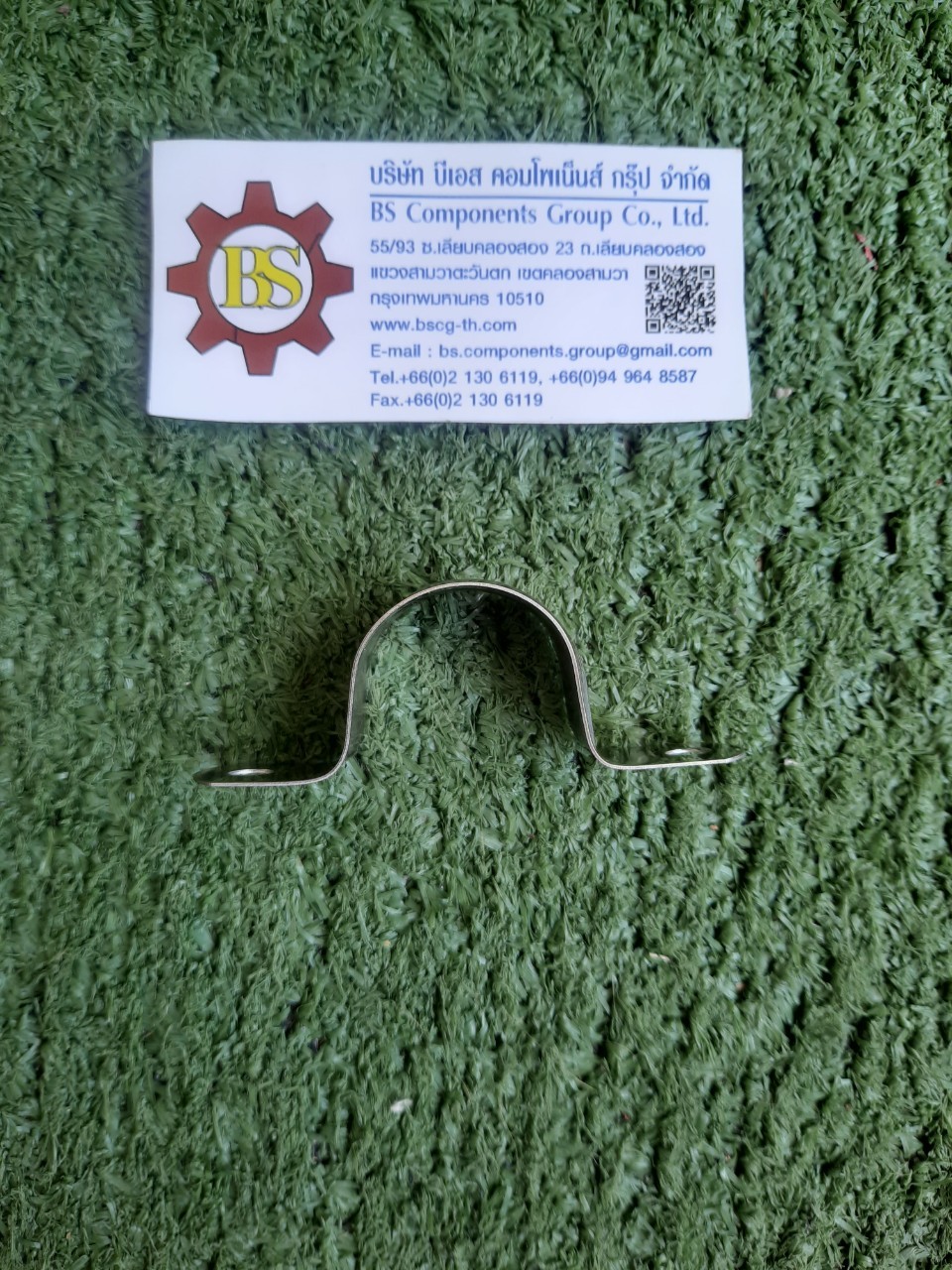 แคล้มจับท่อ 2 ขา สแตนเลส 3/4" SUS304 M27