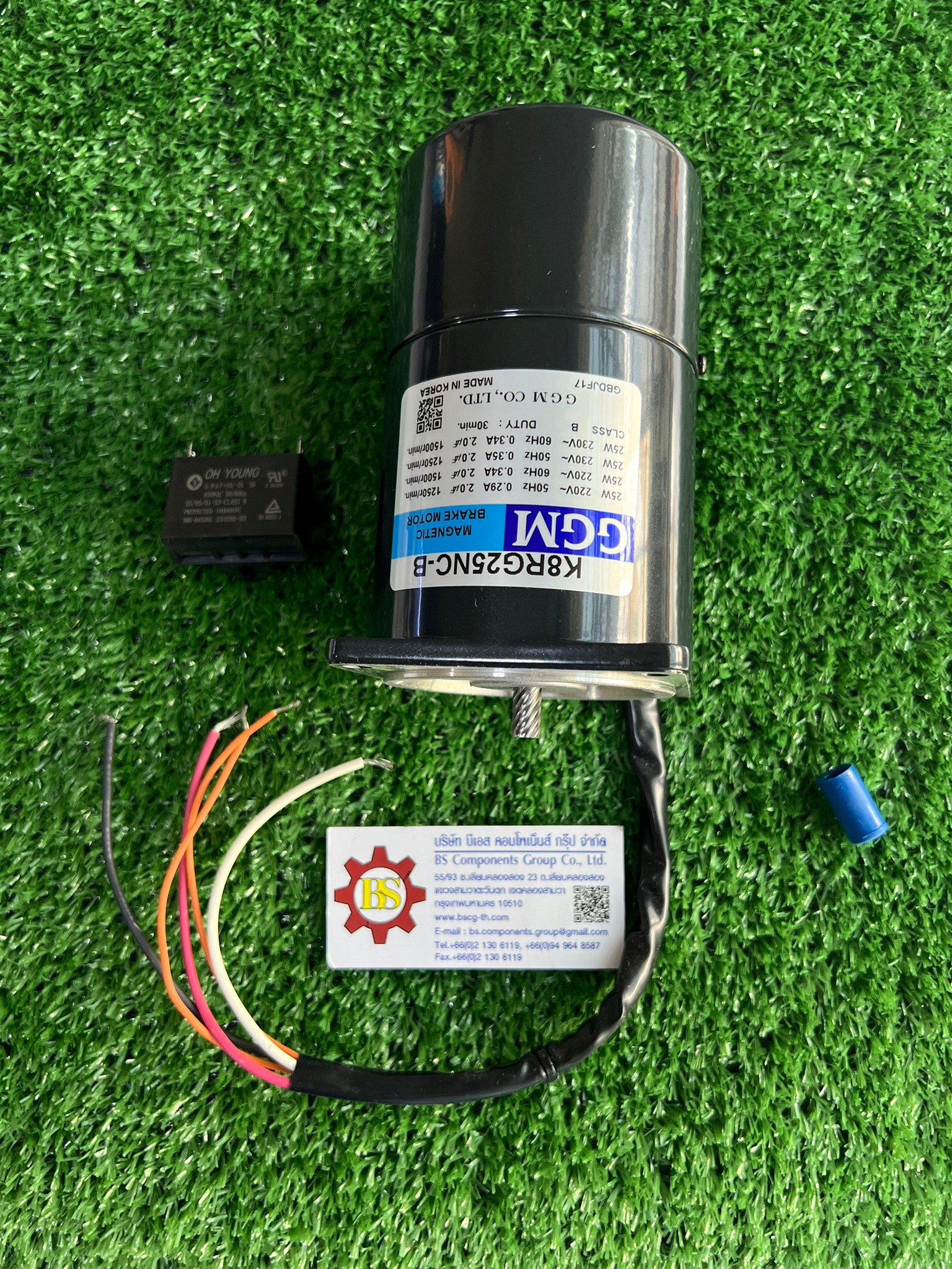 GGM : INDUCTION MOTOR MODEL : K8RG25NC-B