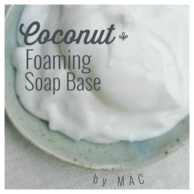 Soap Base : Coconut whipping Foam / Whipped Cream Soap / เบสสบู่ โคโค่ วิปปิ้งโฟม เบสสำหรับทำสครับ และ โฟมทำความสะอาดผิวหน้าและผิวกาย