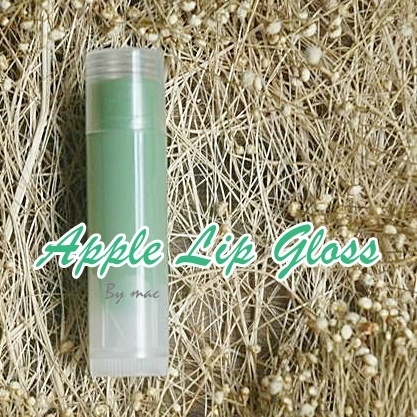 APPLE LIP GLOSS สีเขียว กลิ่นแอปเปิ้ล