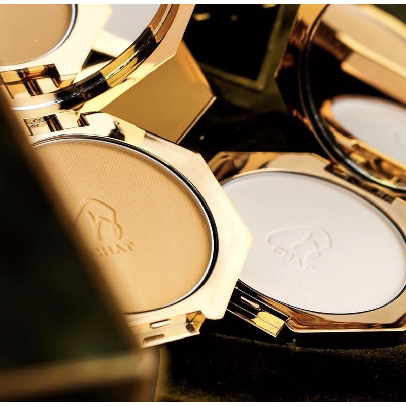 Chat Powder Translucent แป้งฝุ่นอัดแข็ง น้องฉัตร