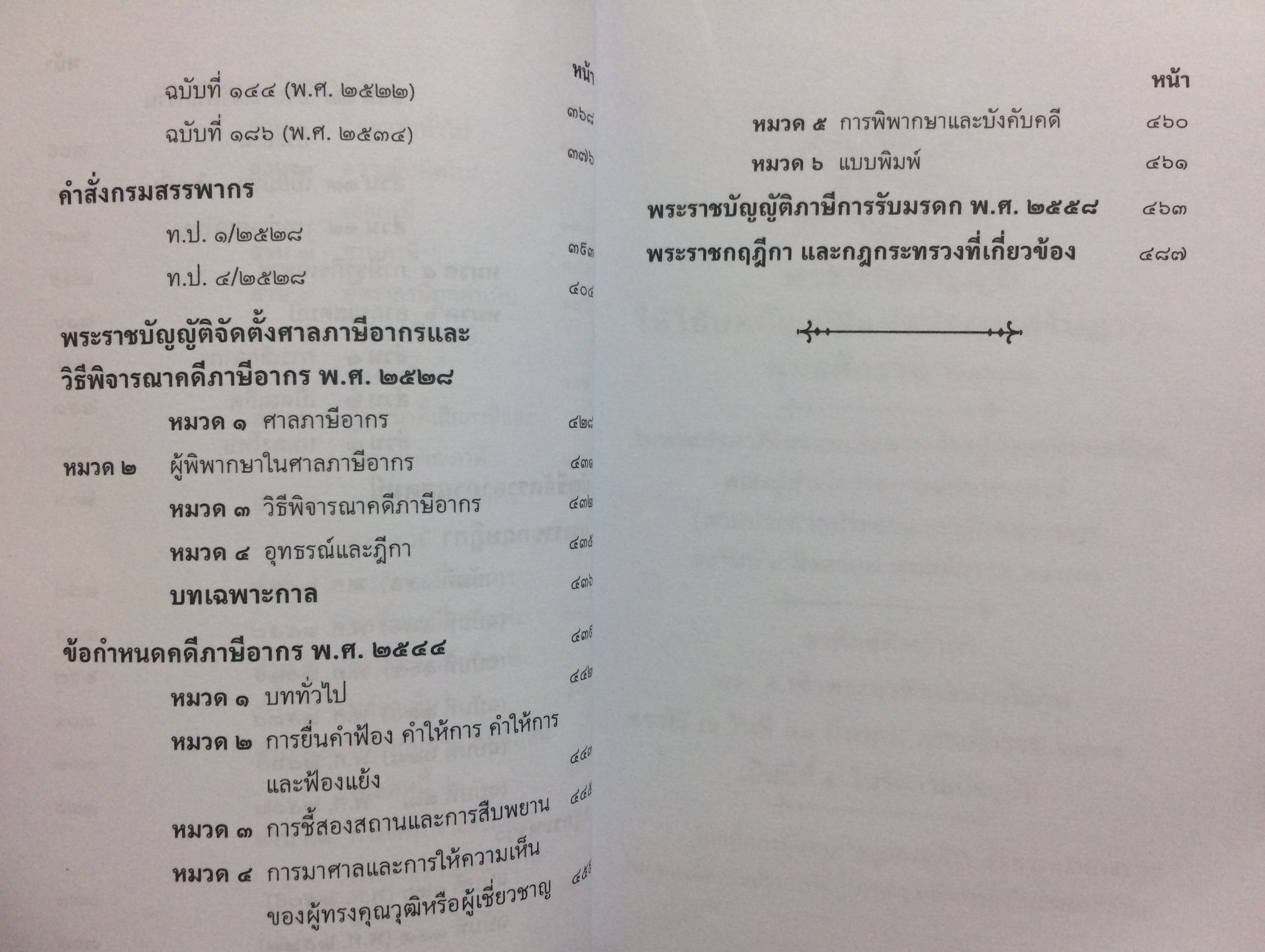 กฎหมายภาษีอากร ประมวลรัษฎากร (แก้ไขเพิ่มเติมใหม่ล่าสุด พ.ศ.๒๕๖๐)