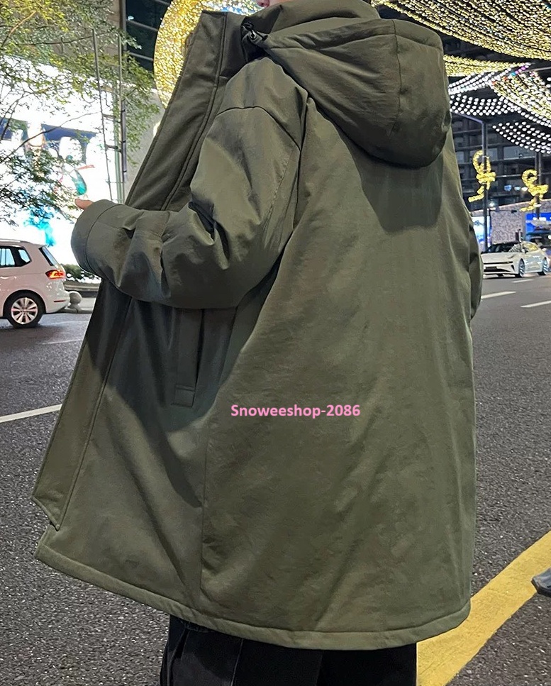 เสื้อโค้ทยาวบุหนา อุ่นได้ถึงติดลบ ไซส์ใหญ่พิเศษ L-8XL และ 3 สีสุดเท่ ใส่เที่ยวต่างประเทศหรือขึ้นเหนือก็เท่ได้ทุกองศา กันน้ำ กันลม กันหิมะครบจบในตัวเดียว ทรงยาวเหนือเข่า ดูแพง ใส่แล้วหุ่นดูสูงเพรียว มีฮู้ดปรับได้ ใส่สบายไม่อึดอัด