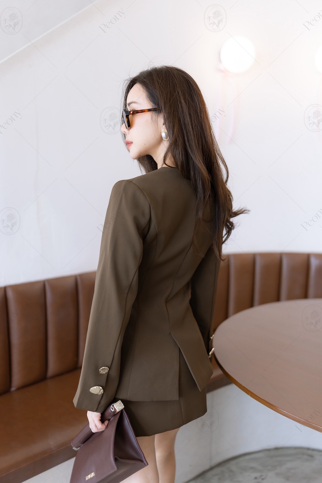 ðĪ Chloe Set #899 Color : latte / choco ðĪ āļāļļāļāđāļāļāđāļāļāļĒāļēāļ§ āļāļĢāļ°āļāļļāļĄāļŦāļāđāļē āđāļĄāļāļĄāļēāļāļĢāđāļāļĄāļāļĢāļ°āđāļāļĢāļāļŠāļąāđāļ āļāļāļĄāļāļĨāļĩāļāļĨāļļāļ āļŠāļ§āļĒ āļĄāļĩāļŠāđāļāļĢāđ āđāļāđāļāļļāļāđāļāļāļēāļŠ