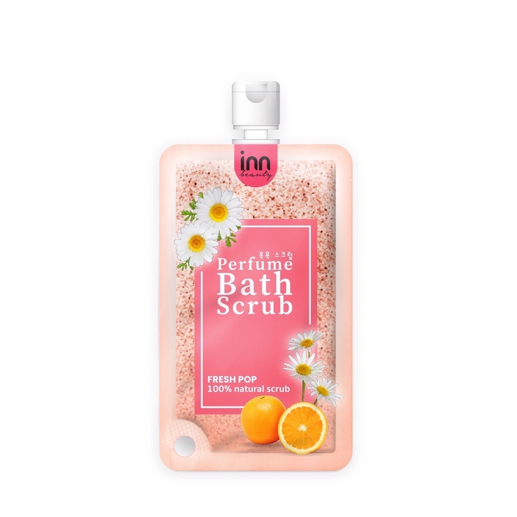 (1ซอง) Inn Beauty Perfume Bath Scrub อินน์ บิวตี้ เพอร์ฟูม บาธ สครับ 50 มิลลิลิตร