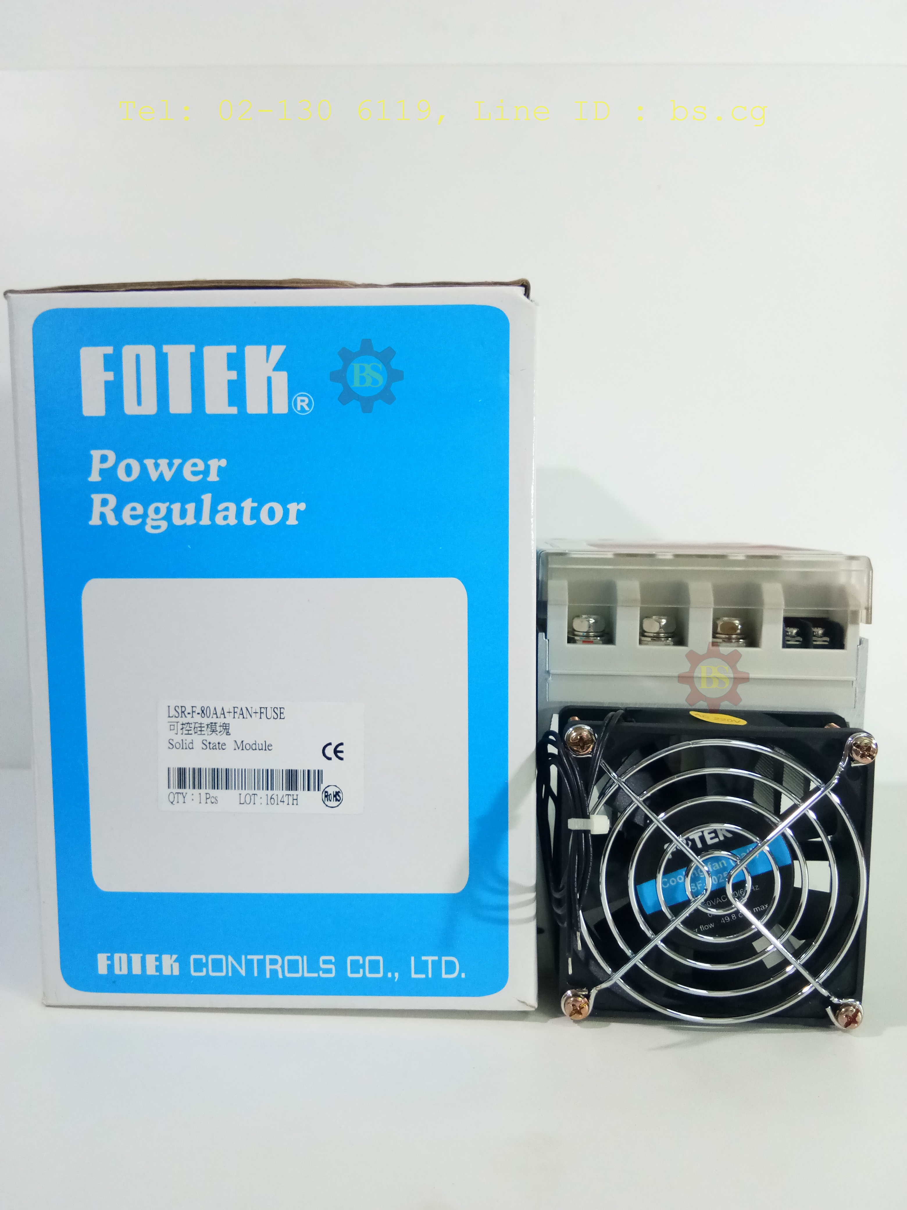 FOTEK : Solid State Module Power Reguiator LSR-F-80AA+FAN+FUSE