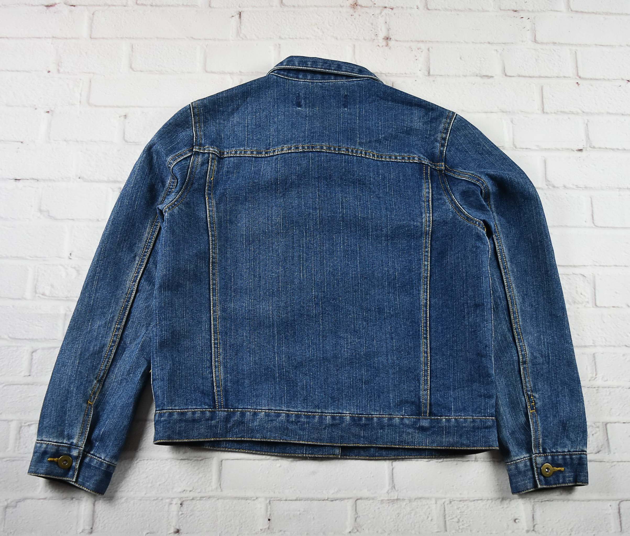 chocol raffine อกจริง 37 ไซส์ M เสื้อแจ็คเก็ตยีนส์ แขนยาว ผู้หญิง สีเข้ม เนื้อผ้านุ่ม ทรงสวย ใส่คลุมกันแดด