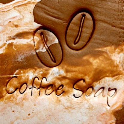 COFFEE SOAP STAMP 4 x 4 CM.
