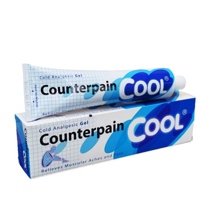 Analgesic Balm Counterpain Cool Cream 30g ครีมบรรเทาปวด สูตรเย็น