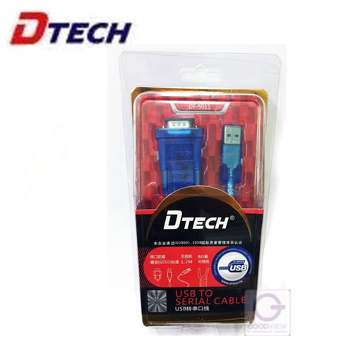 DT5011 DTECH USB 2.0 TO SERIAL(DB9)RS232 1.2M. (ZT017) US-GO-SE-D5011