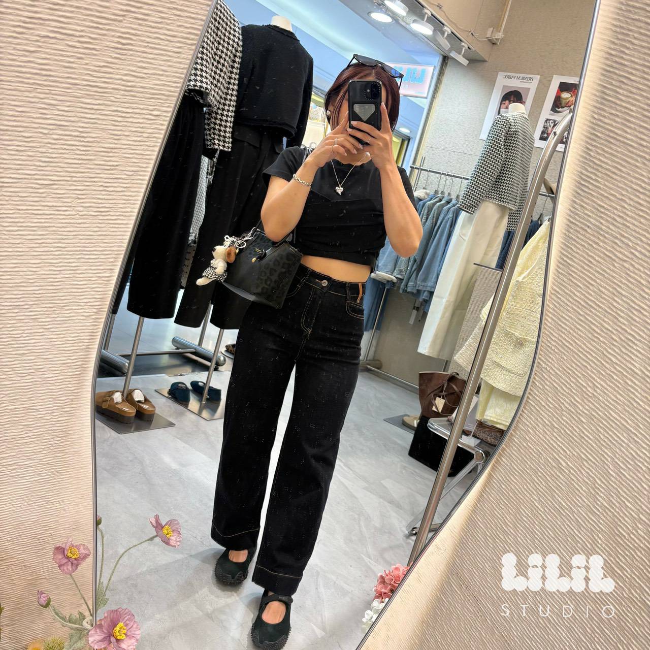 High Waist Flexi Jeans▪️ เกงยีนส์ ขา 9ส่วน อินสุด ทรงเป๊ะแม่ค้าคอนเฟริ์ม เกงทรงนี้พลางดีสุด ห้ามพลาดค่ะ