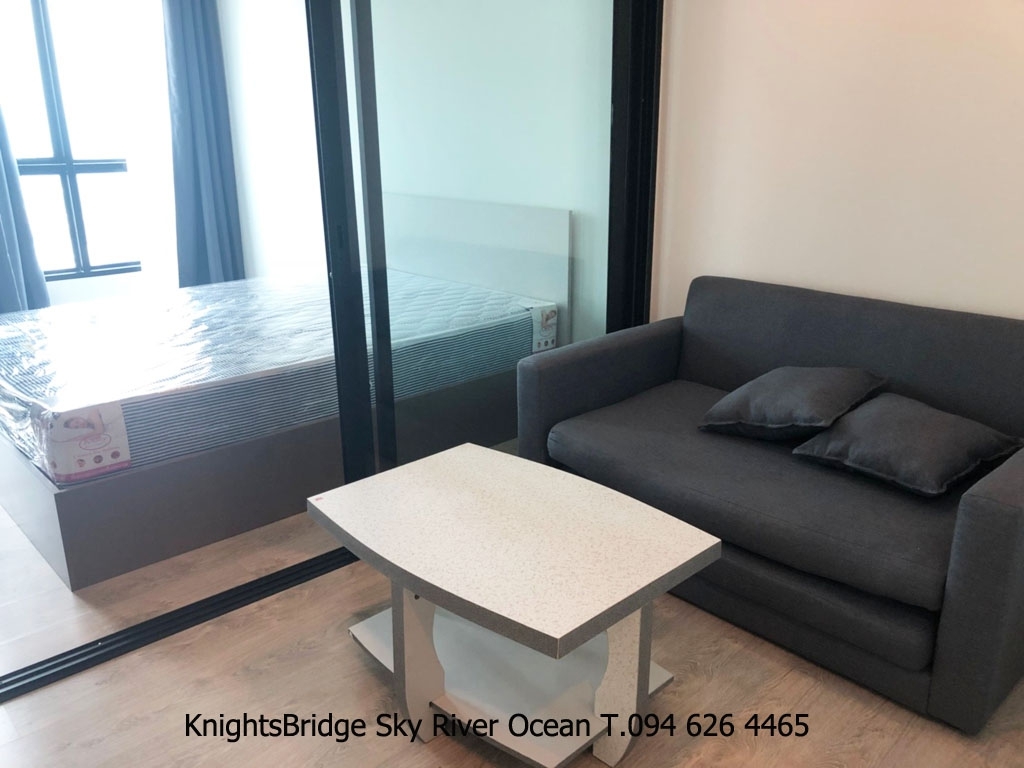 ขายด่วน! KnightsBridge Sky River Ocean คอนโดวิวปากแม่น้ำเจ้าพระยา จ.สมุทรปราการ ห้อง 26.3 ตร.ม