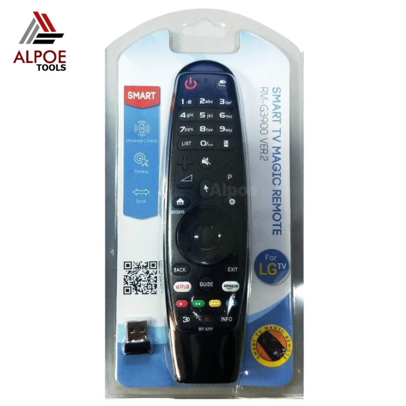 รีโมททีวี LG Magic รหัส RM-G3900 Ver.2 สำหรับ Smart TV