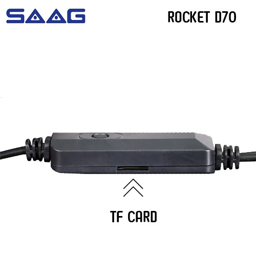 SAAG D70BT ROCKET SPEAKER 3W BLUETOOTH/TF CARD SP-SA-20-D70BT
