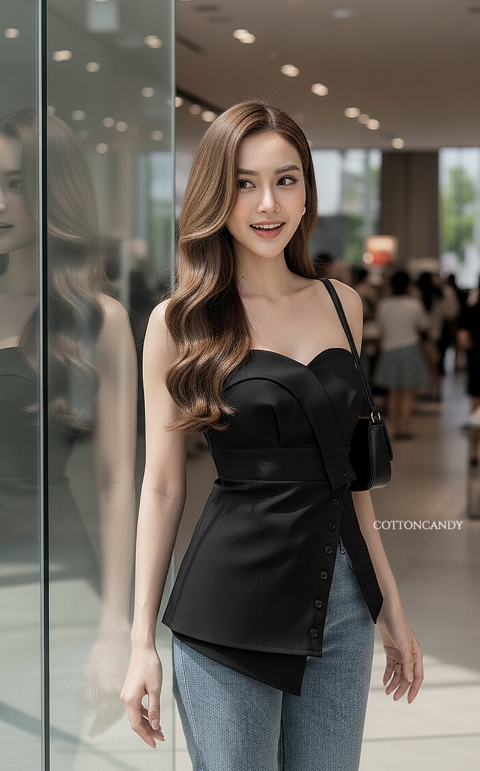 Tag#cottoncandy เกาะอกผ้าเทพพรีเมี่ยม ล่าสุดงานเกรดส่งออก ใส่สวยปั้วมากๆ อกฟูชิดสวยเด้งสุดๆคร่าาา