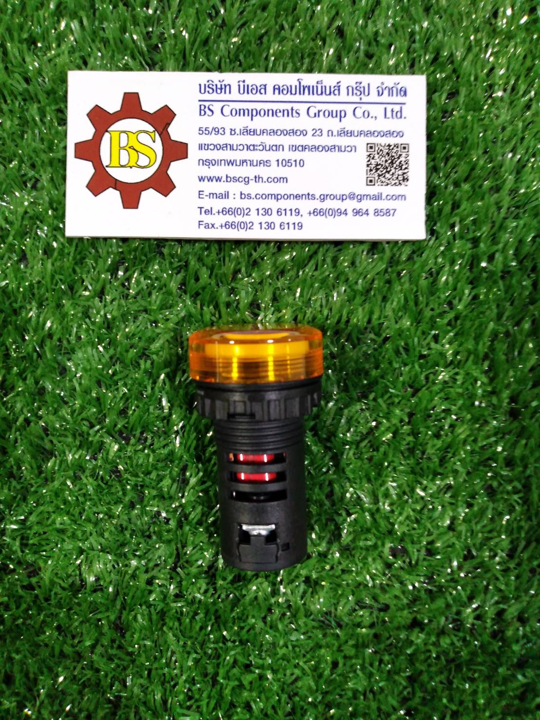 TEND : Pilot Lamp (TS2) 22/25 mm. ส้ม LED 220 V