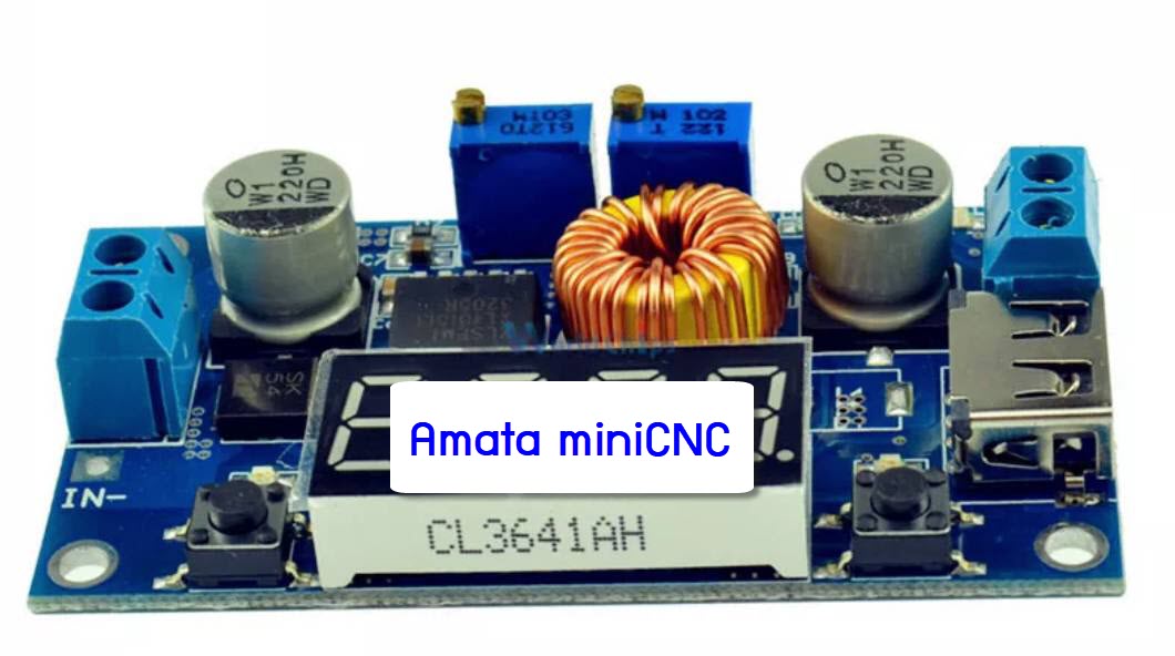 DC-DC 5A Digital LED Drive Lithum Battery Charger Module CC/CV USB Step Down Buck Converter With Voltmeter Ammeter