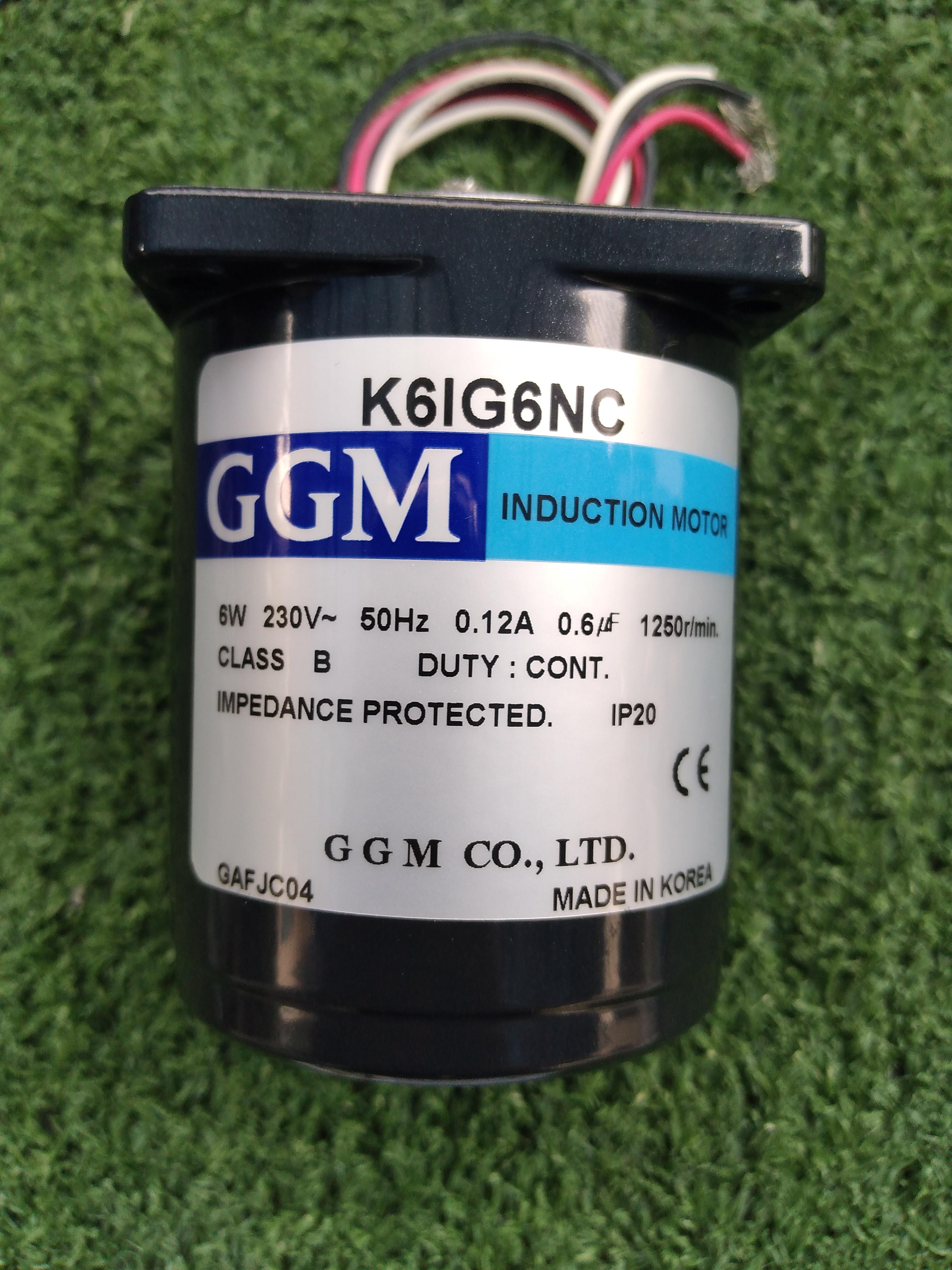 GGM : INDUCTION MOTOR MODEL : K6IG6NC