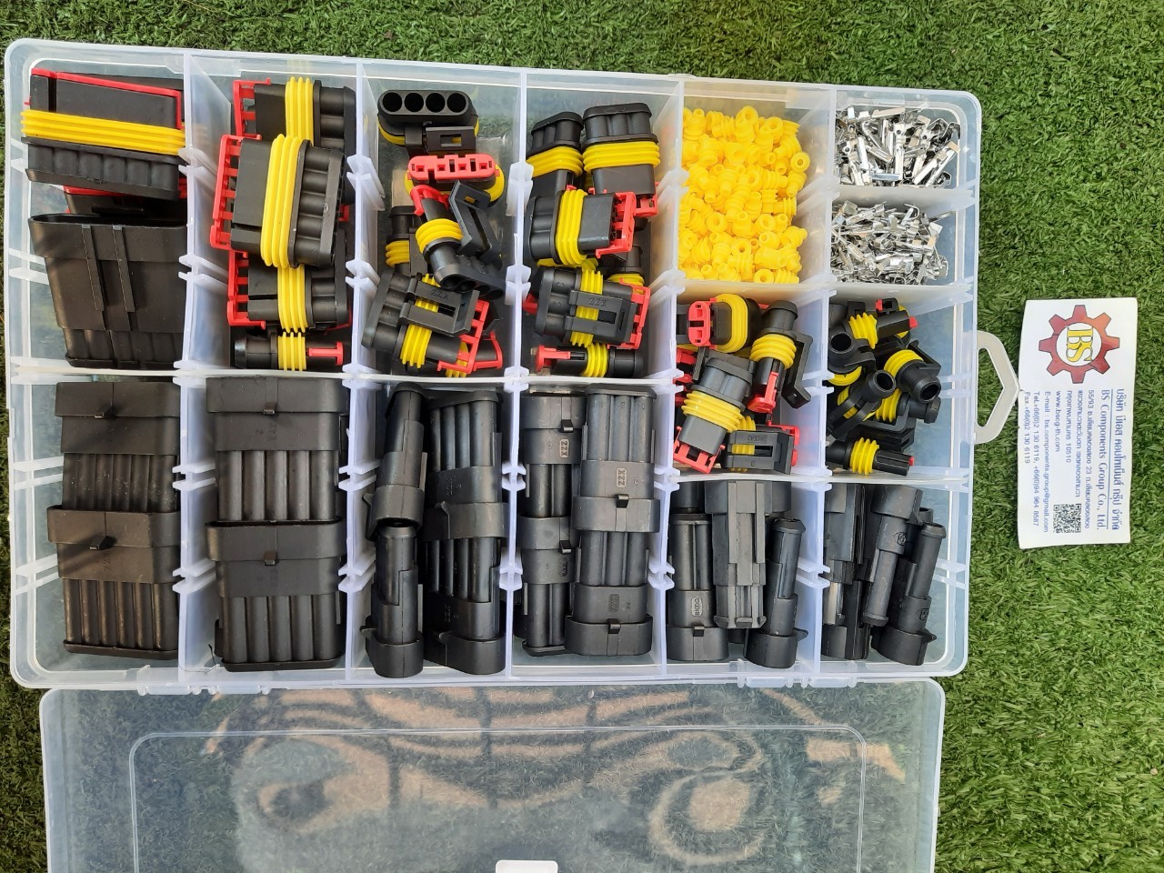 ปลั้ก ต่อสายไฟกันน้ำ 6 ขนาด 43 ชุด 1Pin, 2Pin, 3Pin, 4Pin, 5Pin, 6Pin