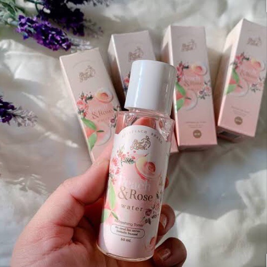 SHERPEACH PEACH & ROSE WATER TONER 60ml.