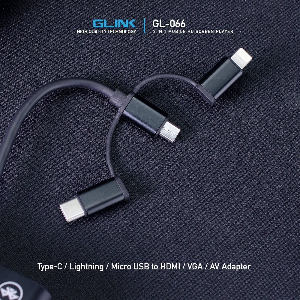 GLINK GL-066 GLINK 3 IN 1 Mobile HD Screen Player CA-TC-GL-GL066