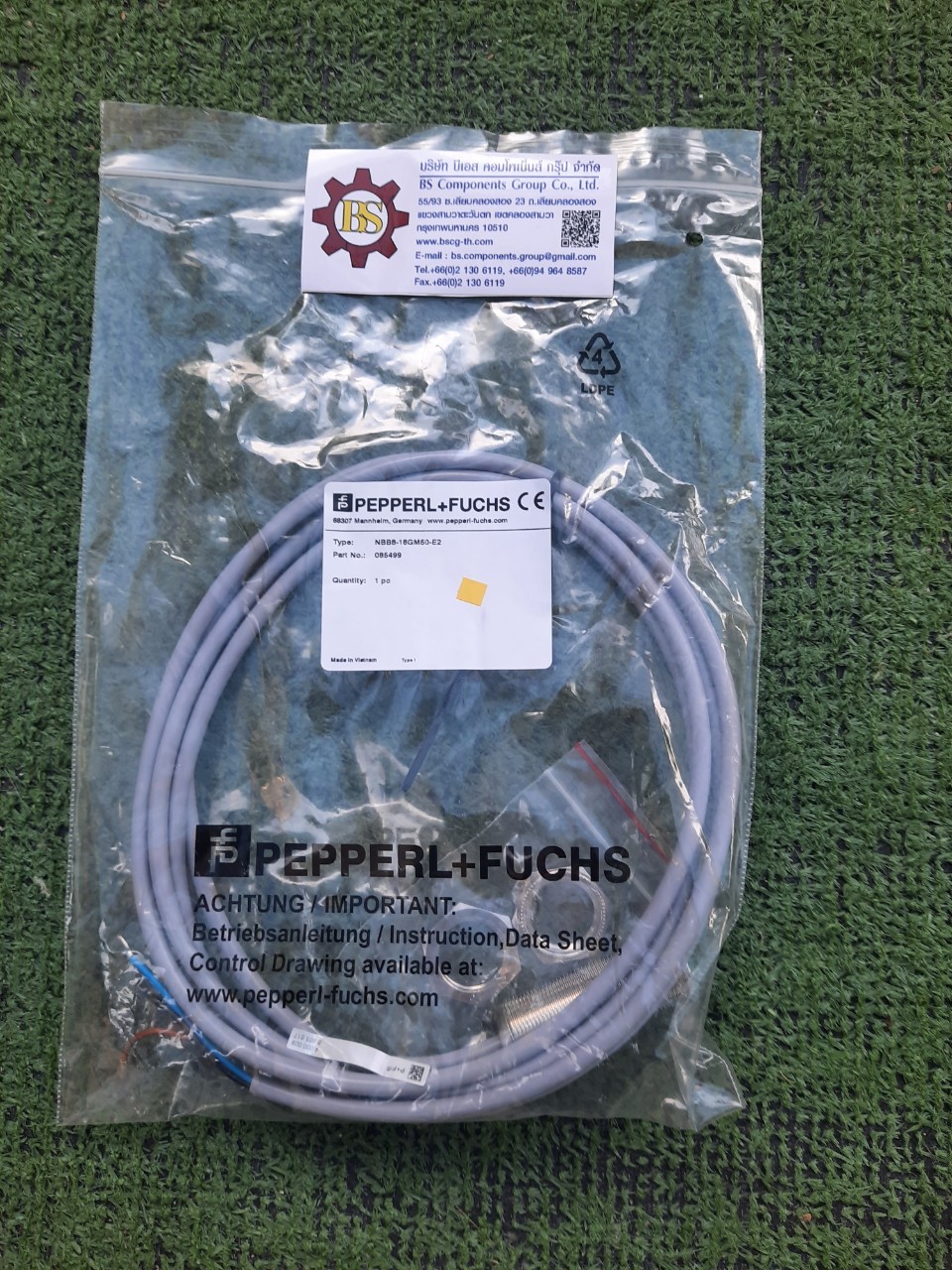 PEPPERL FUCHS : Sensor NBB8-18GM50-E2