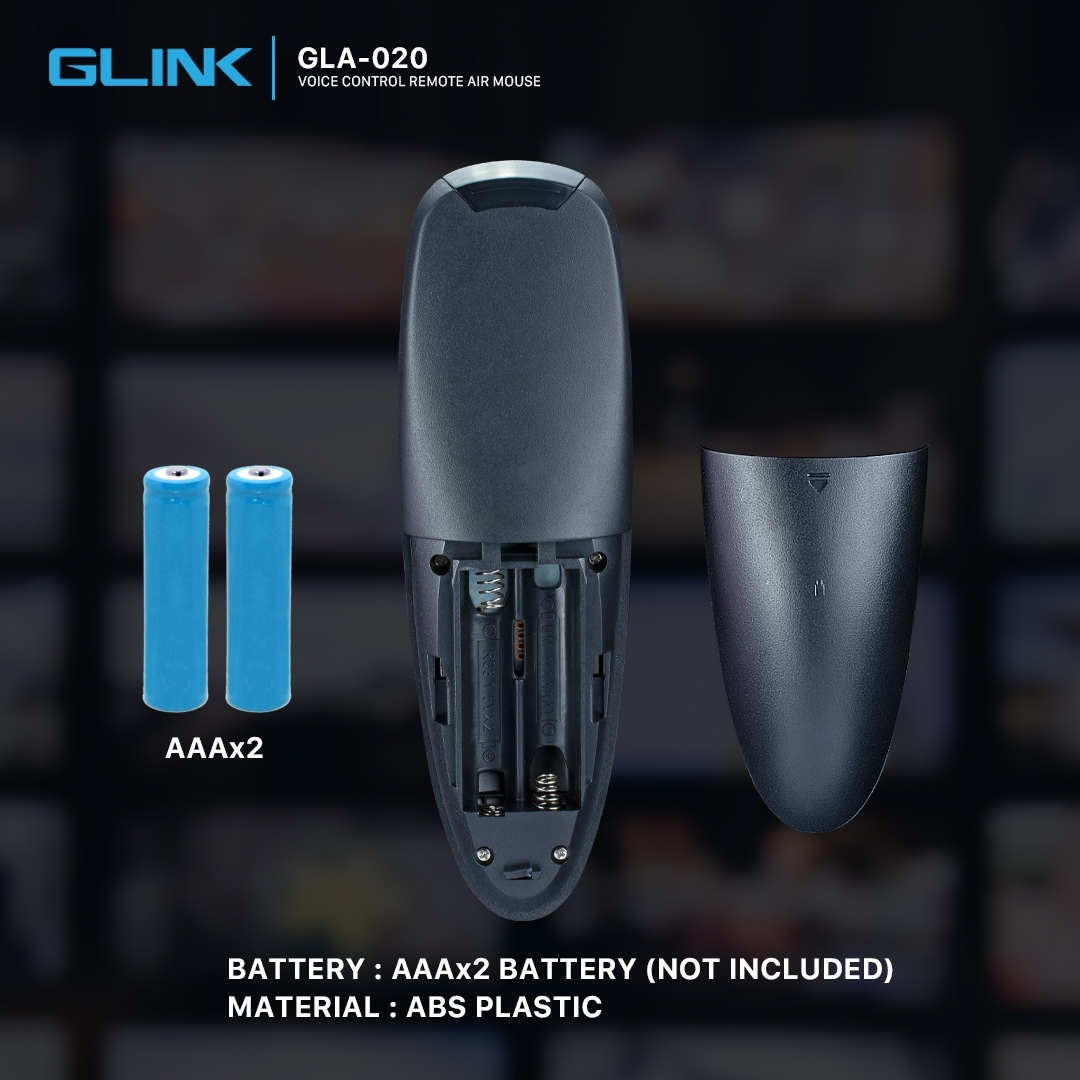 GLINK GLA-020 GLINK VOICE CONTROL REMOTE AIR MOUSE SKU-02305