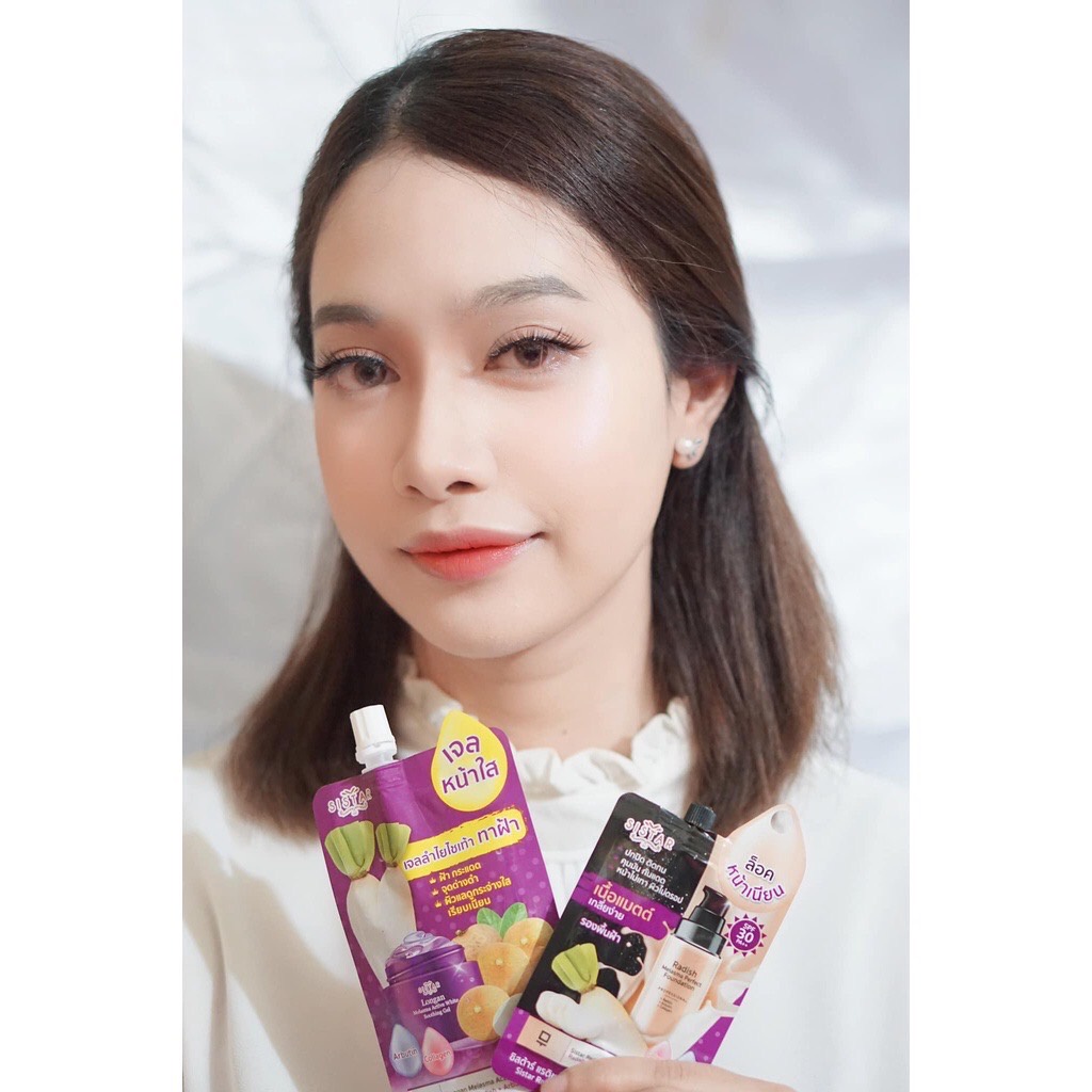 (1ซอง) Sistar Radish Melasma Perfect Foundation ซิสต้าร์รองพื้นฝ้าไชเท้า