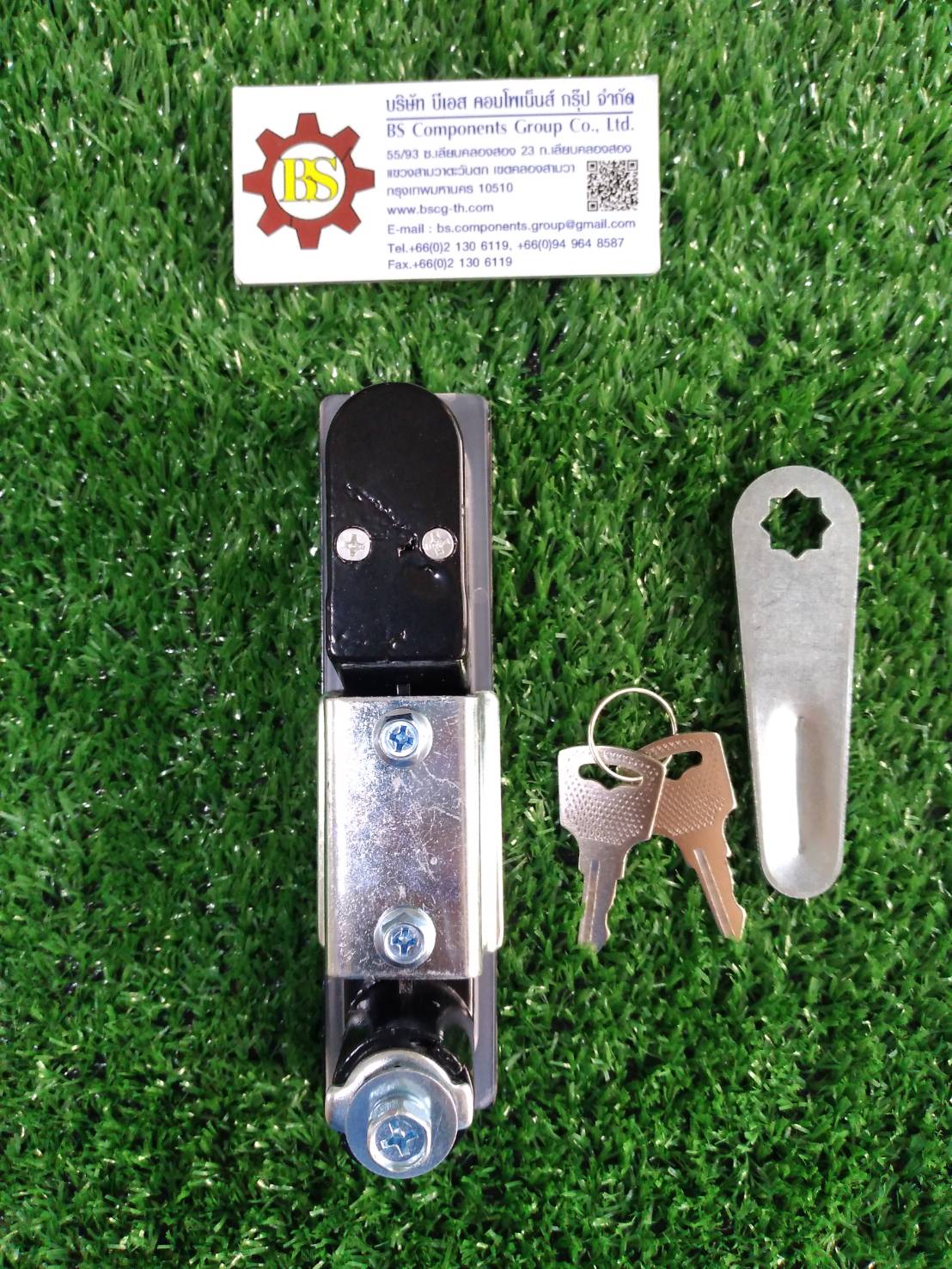 SHINOHAWA : กุญแจตู้ Square 490 กดเด้ง (KY306)