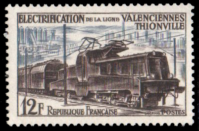 1955 The electrification of the Railways