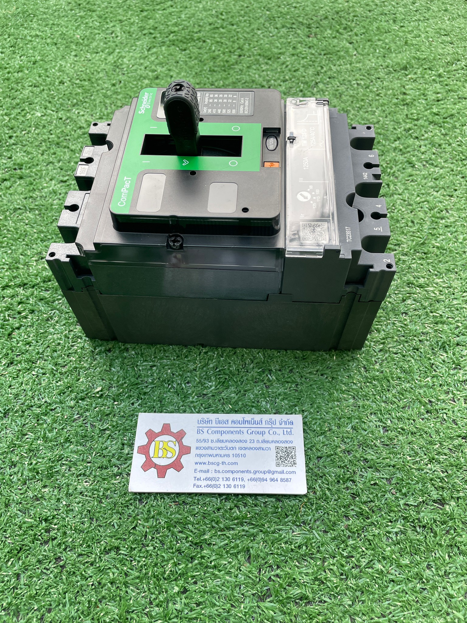 Schneider : MCCB. C16F3TM125(NSX) 3P 87.5-125A 36kA thermal-magnetic (TM-D)