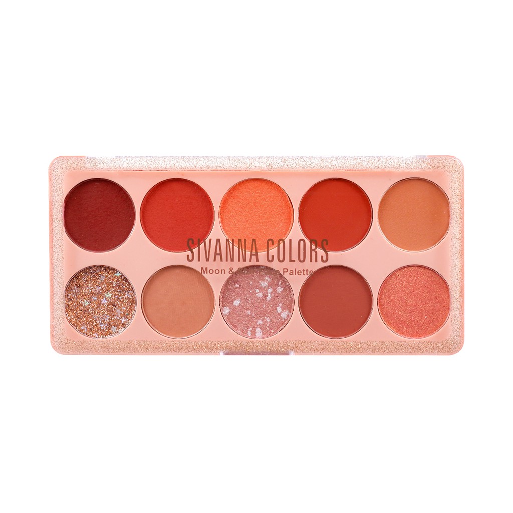 Sivanna Colors Moon & Star Face Palette HF6043 ซีเวียน่า อายแชโดว์ พาเลทท์