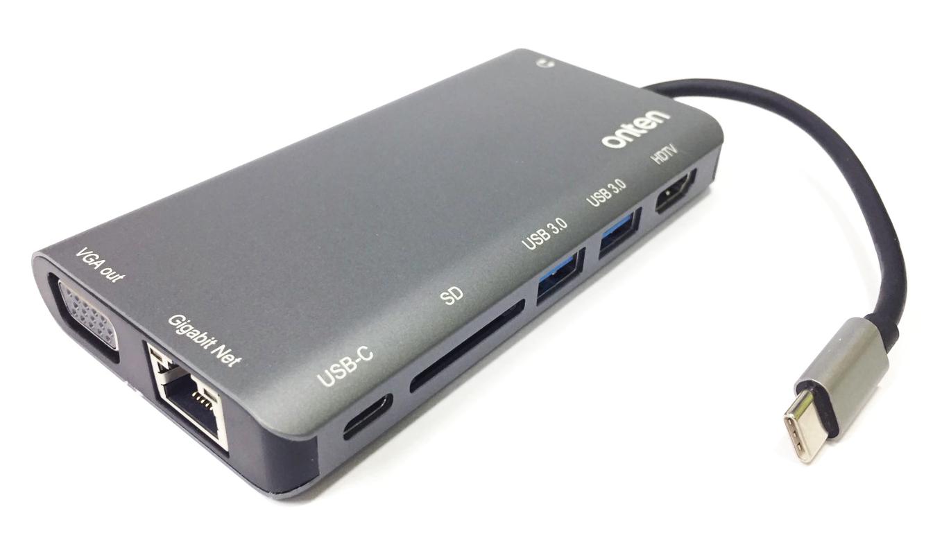 ONTEN-9591B Type-C Multi-function dock station CA-TC-OT-9591B