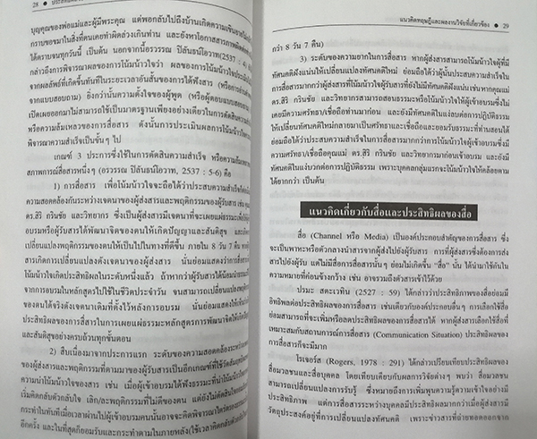 ประสิทธิผลของการสื่อสารในการเผยแผ่ธรรมะ หลักสูตรการพัฒนาจิตให้เกิดปัญญาและสันติสุข (ฉบับย่อ)