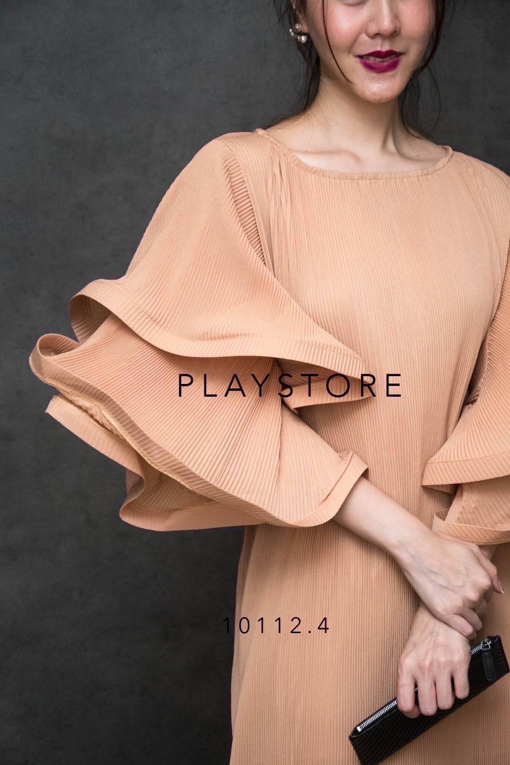 Mirrorsister’s Doshy Double Whirl Pleated Maxidress•• เดรสอัดพลีททรงสวยเริ่ด เว่อร์วัง ดีไซน์ที่แขนแต่งขอบสวยเด้งๆมี Curve Volume ขอบใหญ่Layer2ชั้นไม่หวงผ้า เนื้อผ้าดีใส่สบาย ใส่สวยจัดเต็มได้ลุคคุณนาย ช่วงตัวปล่อยใส่สบาย ต้องมีเจิดจรัส สีสวยสด โดดเด่นทุกม