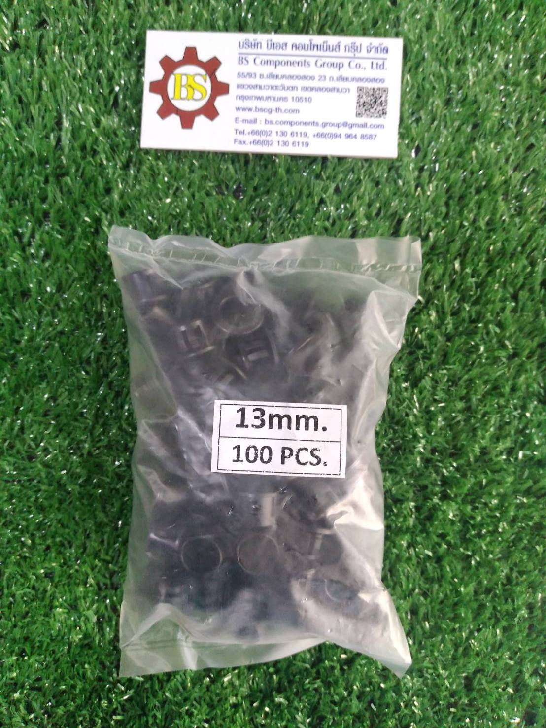 SHINOHAWA : กันบาด พลาสติก กดล็อค 13มม. (HS652)